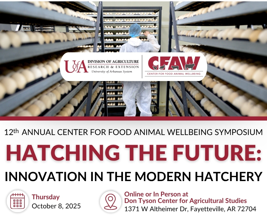 Person in hatchery, CFAW symposium