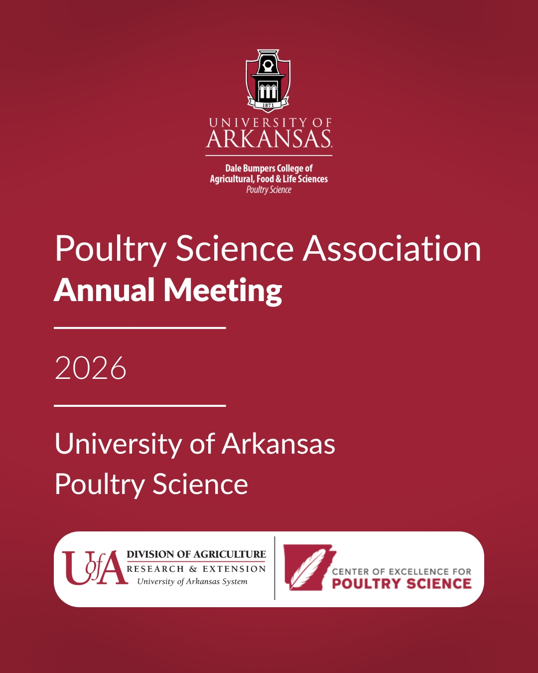Poultry Science Association Annual Meeting